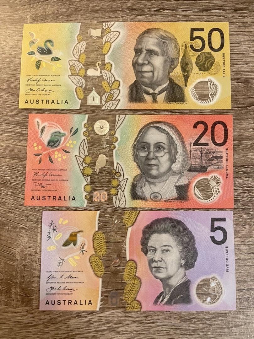 Grade A Australian Dollar Banknotes