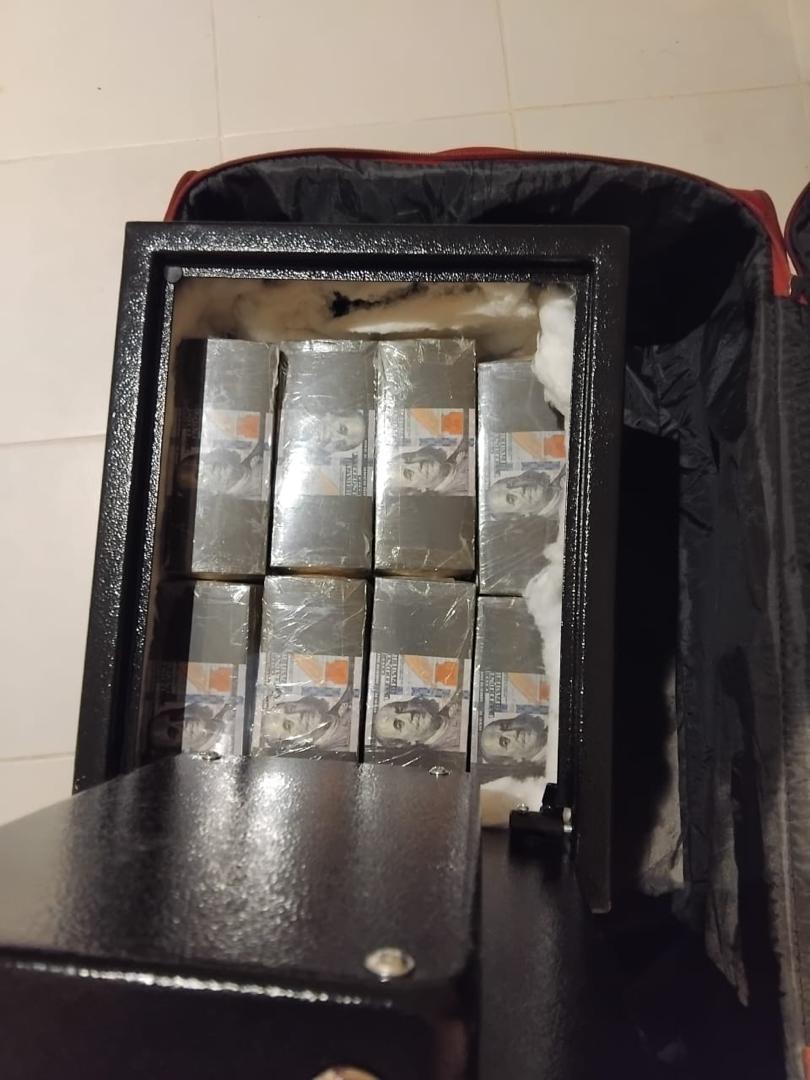 Bulk Stacks of 100 US Dollars ready for shipping