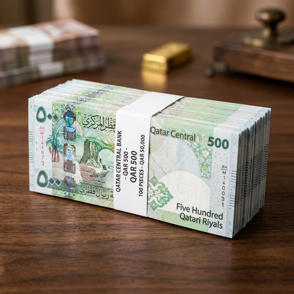Grade A Qatari Riyal Banknotes