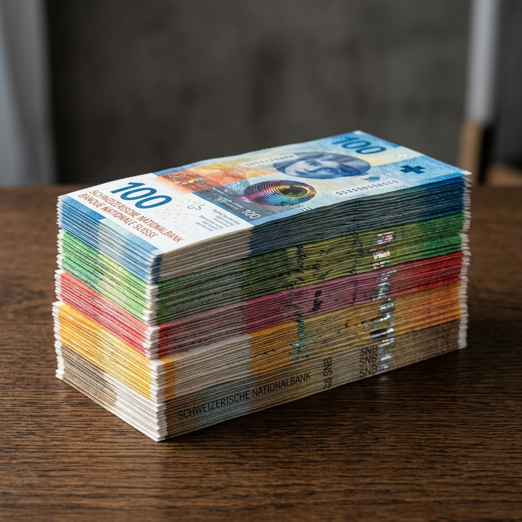 Grade A Swiss Franc Banknotes